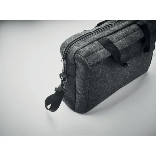 PLANA 15 col. RPET filc laptop táska Kőszürke 