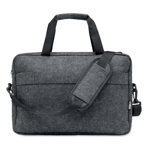 PLANA 15 col. RPET filc laptop táska Kőszürke 