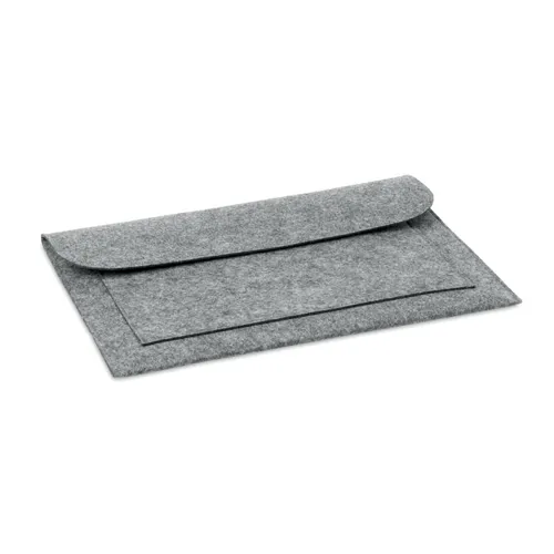 POUCHLO Filc laptop táska Szürke 