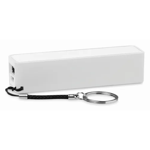 POWER MATE 2200 mAh vékony powerbank Fehér 
