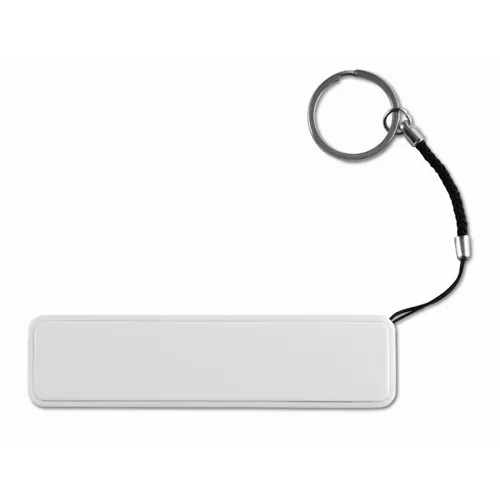 POWER MATE 2200 mAh vékony powerbank Fehér 