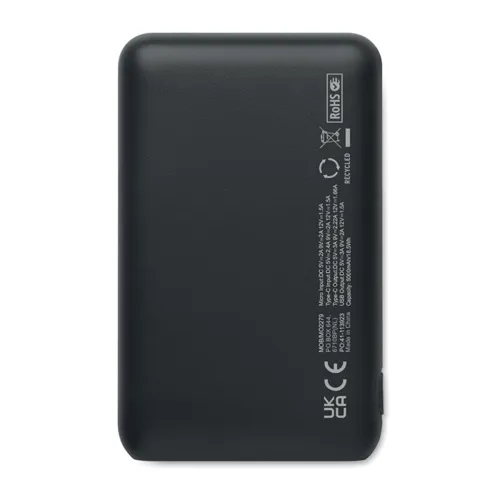 POWER52C 5000 mAh powerbank akkumulátor Fekete 