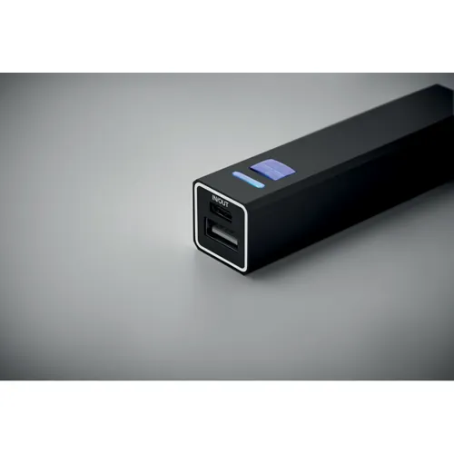 POWERALUC 2600 mAh powerbank akkumulátor Fekete 