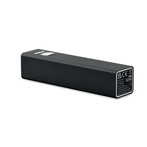 POWERALUC 2600 mAh powerbank akkumulátor Fekete 
