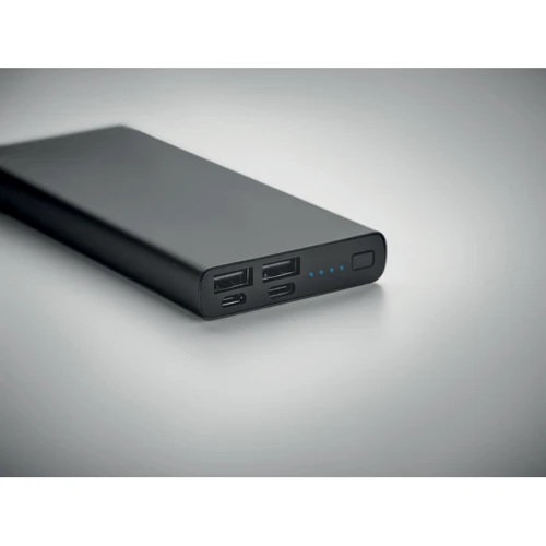 POWERFLAT 10C 10000 mAh powerbank Fekete 