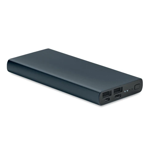 POWERFLAT 10C 10000 mAh powerbank Francia Tengerészkék 
