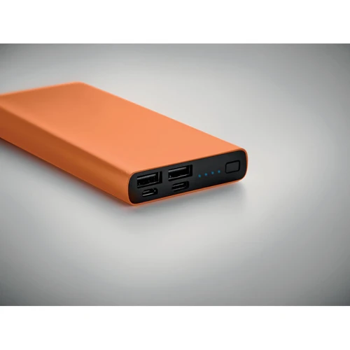 POWERFLAT 10C 10000 mAh powerbank Narancssárga 