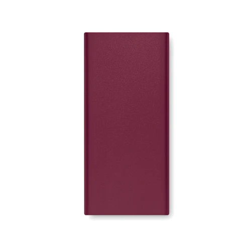 POWERFLAT 10C 10000 mAh powerbank Bordó 