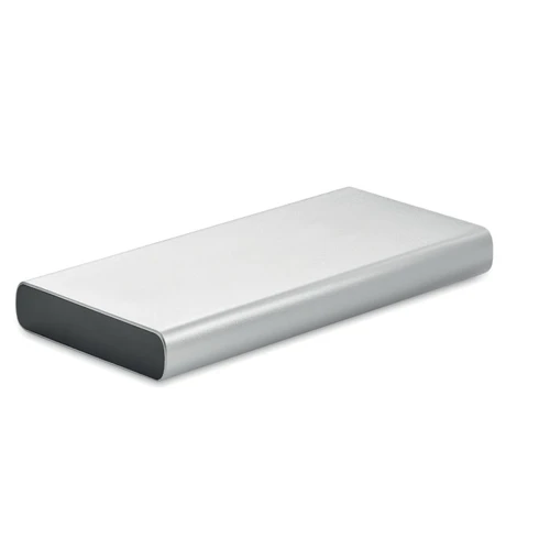 POWERFLAT 10C 10000 mAh powerbank Matt Ezüst 