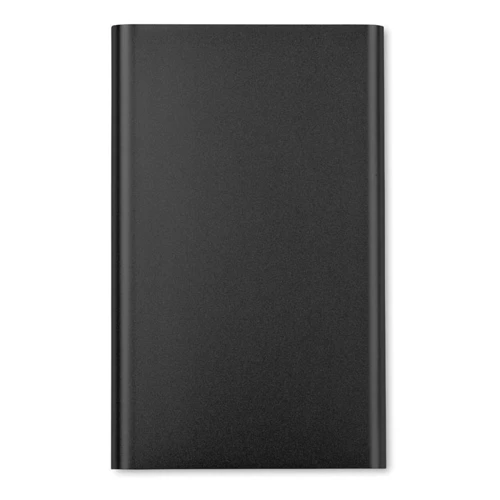 POWERFLAT 4000 mAh alumínium powerbank Fekete 