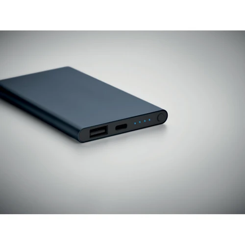 POWERFLAT C 4000 mAh powerbank, C csatl. Francia Tengerészkék 