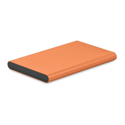 POWERFLAT C 4000 mAh powerbank, C csatl. Narancssárga 