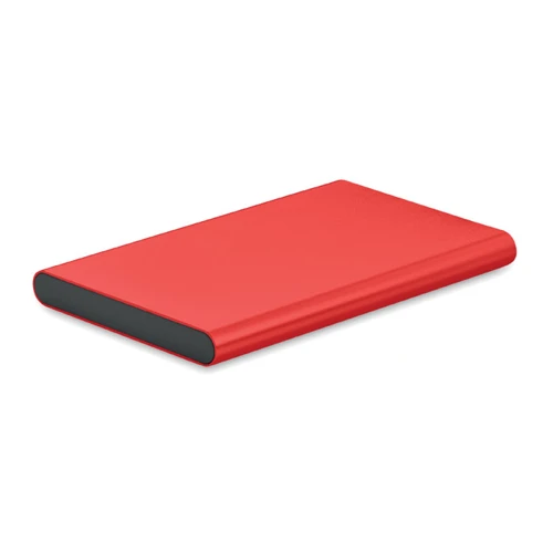 POWERFLAT C 4000 mAh powerbank, C csatl. Piros 