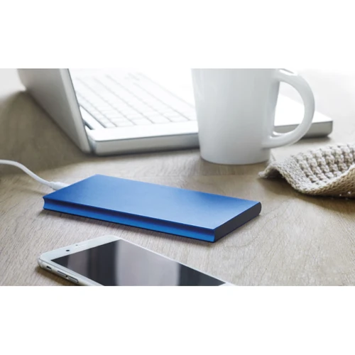 POWERFLAT8 8000 mAh külső akkumulátor Királykék 