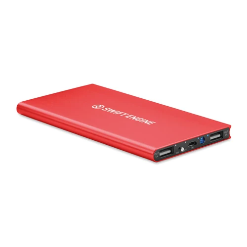 POWERFLAT8 8000 mAh külső akkumulátor Piros 