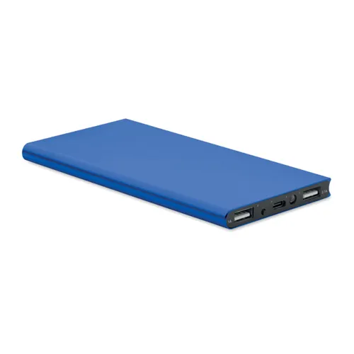 POWERFLAT8C 8000 mAh powerbank akkumulátor Királykék 
