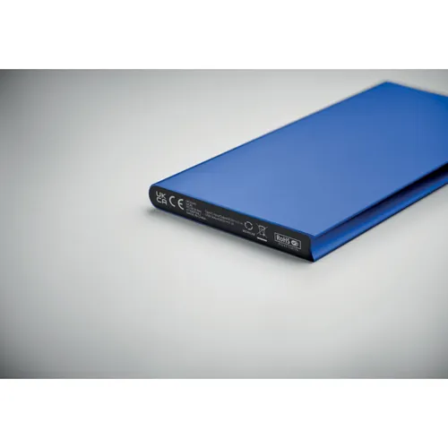 POWERFLAT8C 8000 mAh powerbank akkumulátor Királykék 