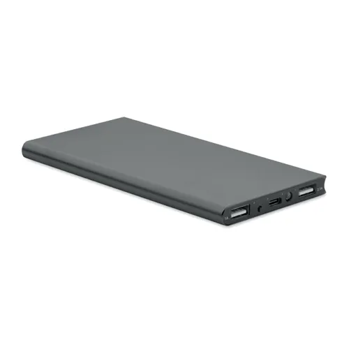 POWERFLAT8C 8000 mAh powerbank akkumulátor Titániumszürke 