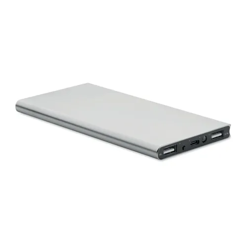 POWERFLAT8C 8000 mAh powerbank akkumulátor Matt Ezüst 