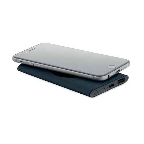 POWERPLUS 5000mAh 15W vez.n. powerbank Francia Tengerészkék 