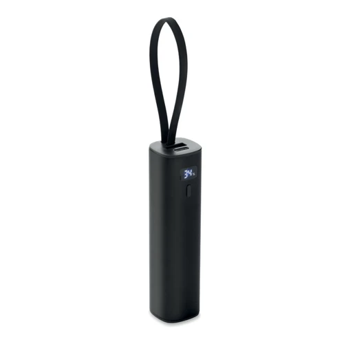 POWERTUBE Powerbank 5000 mAh PD 20W Fekete 
