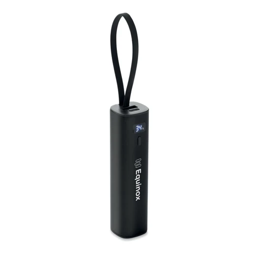 POWERTUBE Powerbank 5000 mAh PD 20W Fekete 