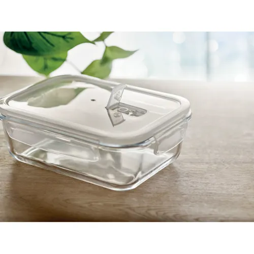 PRAGA LUNCHBOX Üveg uzsonnás doboz, 900 ml Áttetsző 