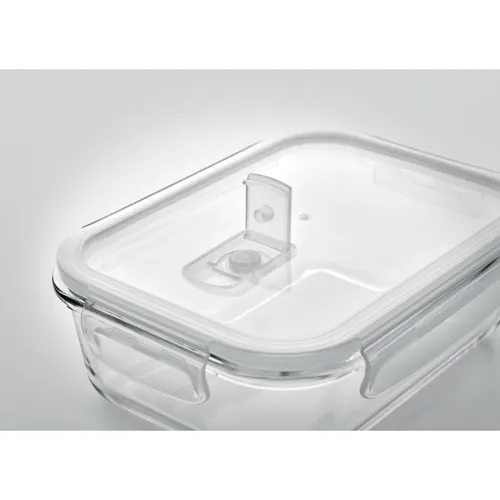 PRAGA LUNCHBOX Üveg uzsonnás doboz, 900 ml Áttetsző 
