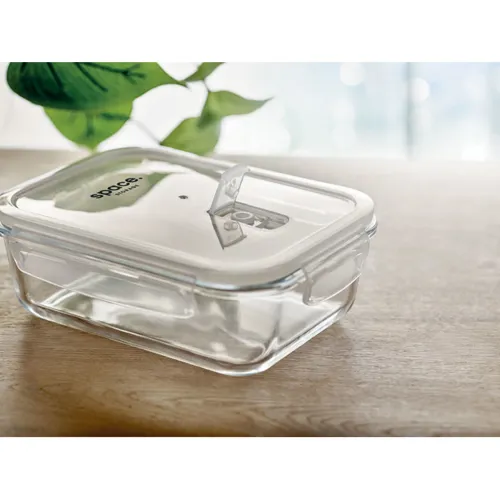 PRAGA LUNCHBOX Üveg uzsonnás doboz, 900 ml Áttetsző 