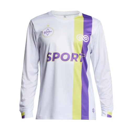 Premier, hosszú ujjú, V-nyakú sport mez  
