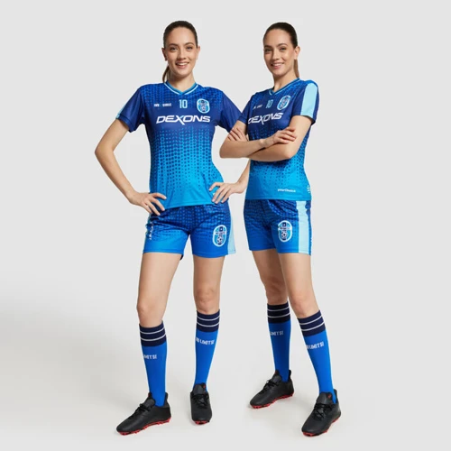 Prémium, átfedő V-nyakú sport mez  