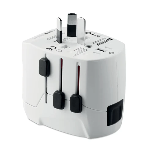 PRO LIGHT USB PRO Light 2x USB 3 pólusú adapter Fehér 