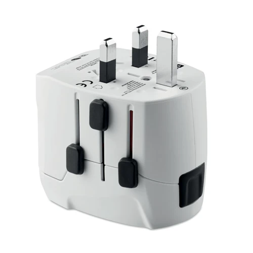 PRO LIGHT USB PRO Light 2x USB 3 pólusú adapter Fehér 