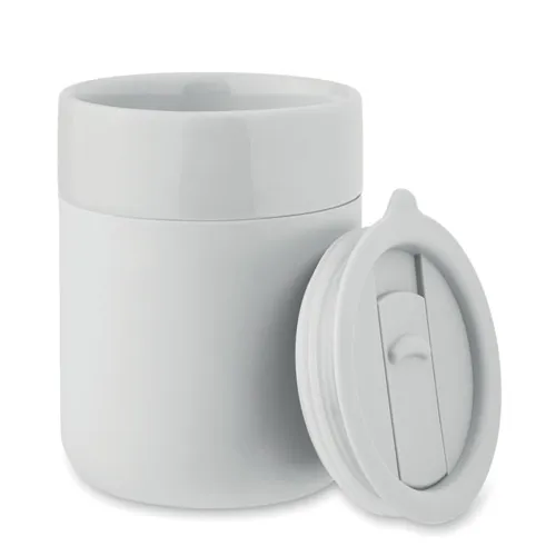 QERAM Kerámia pohár 330 ml Fehér 