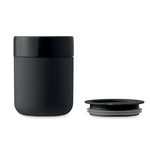 QERAM Kerámia pohár 330 ml Fekete 