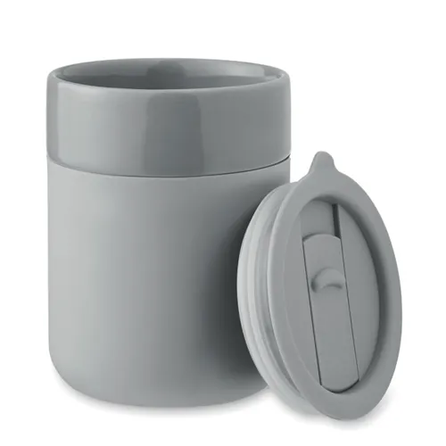 QERAM Kerámia pohár 330 ml Szürke 