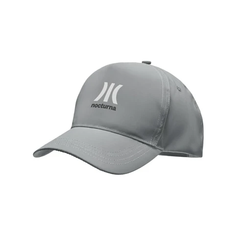 RAYS 5 panel fényvisszav. pes sapka Matt Ezüst 