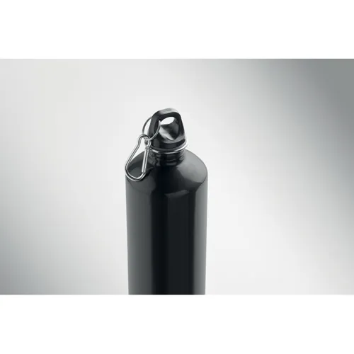 RE-ONE MOSS Szimplafalú palack 1000 ml Fekete 