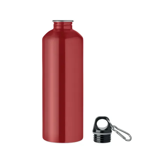 RE-ONE MOSS Szimplafalú palack 1000 ml Piros 