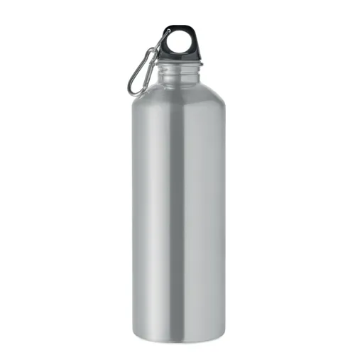 RE-ONE MOSS Szimplafalú palack 1000 ml Matt Ezüst 
