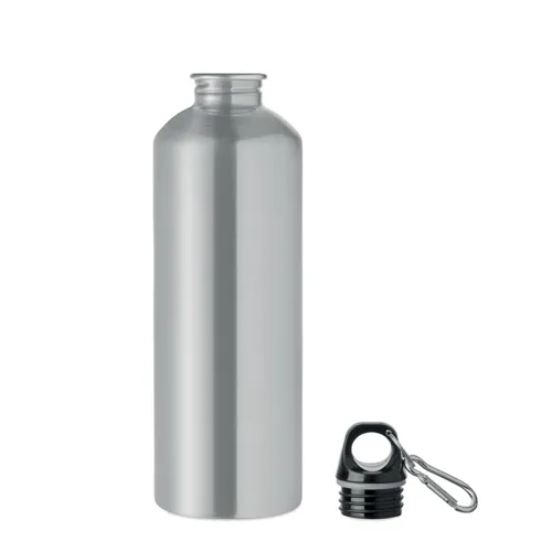 RE-ONE MOSS Szimplafalú palack 1000 ml Matt Ezüst 
