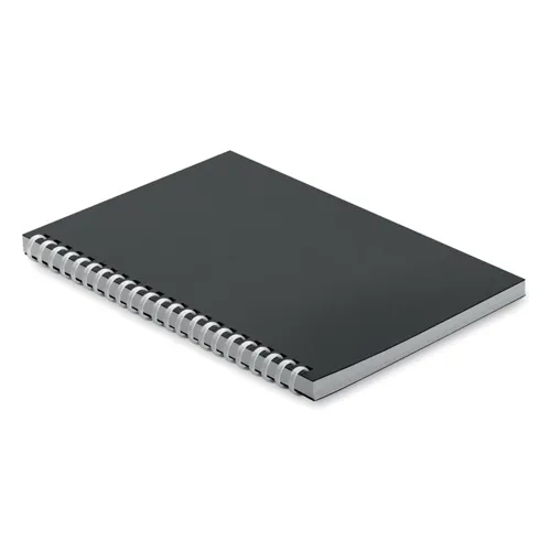 RECARNOTE A5 újrahaszn. karton notesz Fekete 
