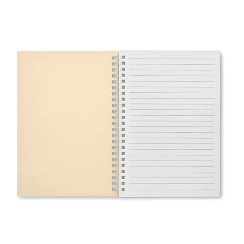 RECARNOTE A5 újrahaszn. karton notesz Bézs 