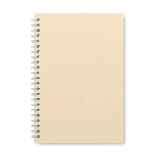 RECARNOTE A5 újrahaszn. karton notesz Bézs 