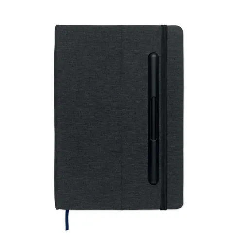 RINBOOK A5 notesz telefontartóval Fekete 