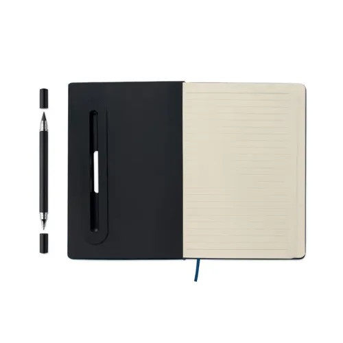 RINBOOK A5 notesz telefontartóval sötétkék 