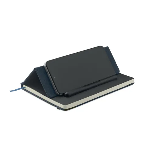 RINBOOK A5 notesz telefontartóval sötétkék 
