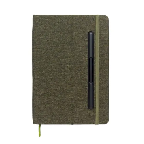 RINBOOK A5 notesz telefontartóval sötétzöld 