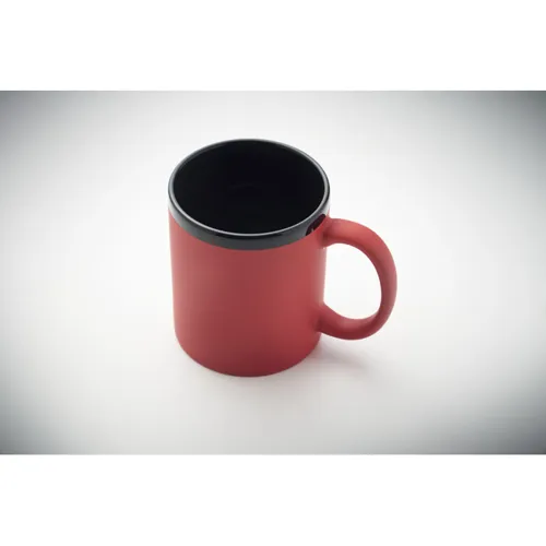 RUBY Kerámia bögre lézerhez 300 ml Piros 