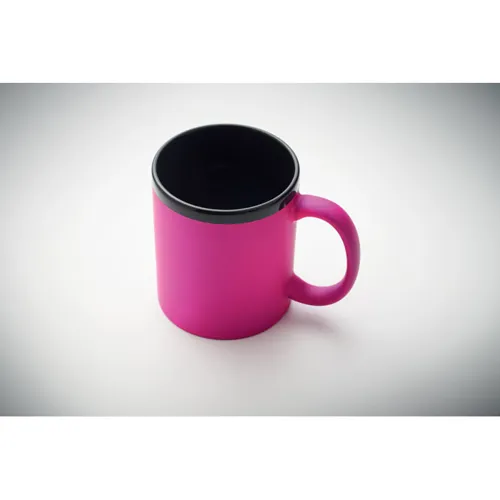 RUBY Kerámia bögre lézerhez 300 ml rózsaszín 